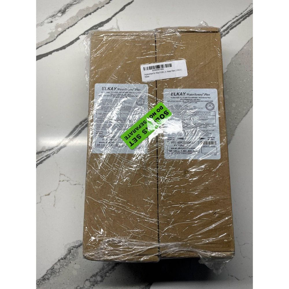 Set of TWO (2) Elkay WaterSentry Plus Filter Part No. 51300C for EWF3000